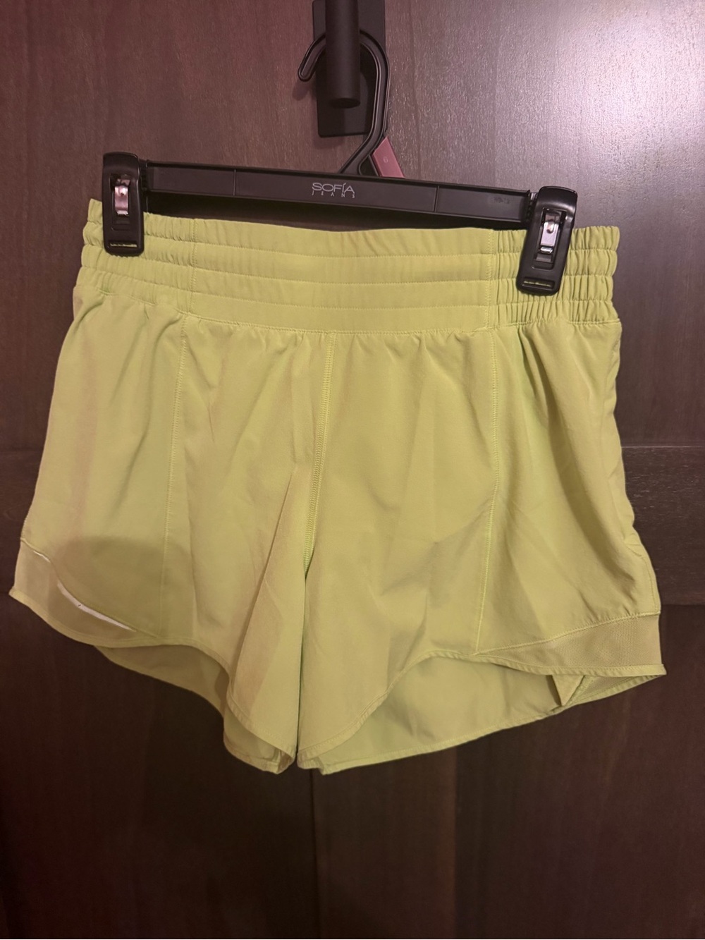 lululemon athletica Lime Green Athletic Shorts